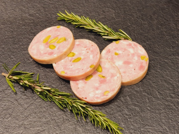 Saucisson � l'ail aux pistaches